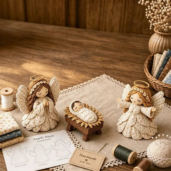 ✨ DIY Patchwork Nativity Scene Sewing Kit - view 7