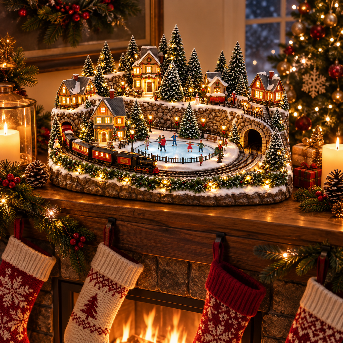 Lighted & Animated Christmas Village Collection ✨ - view 5