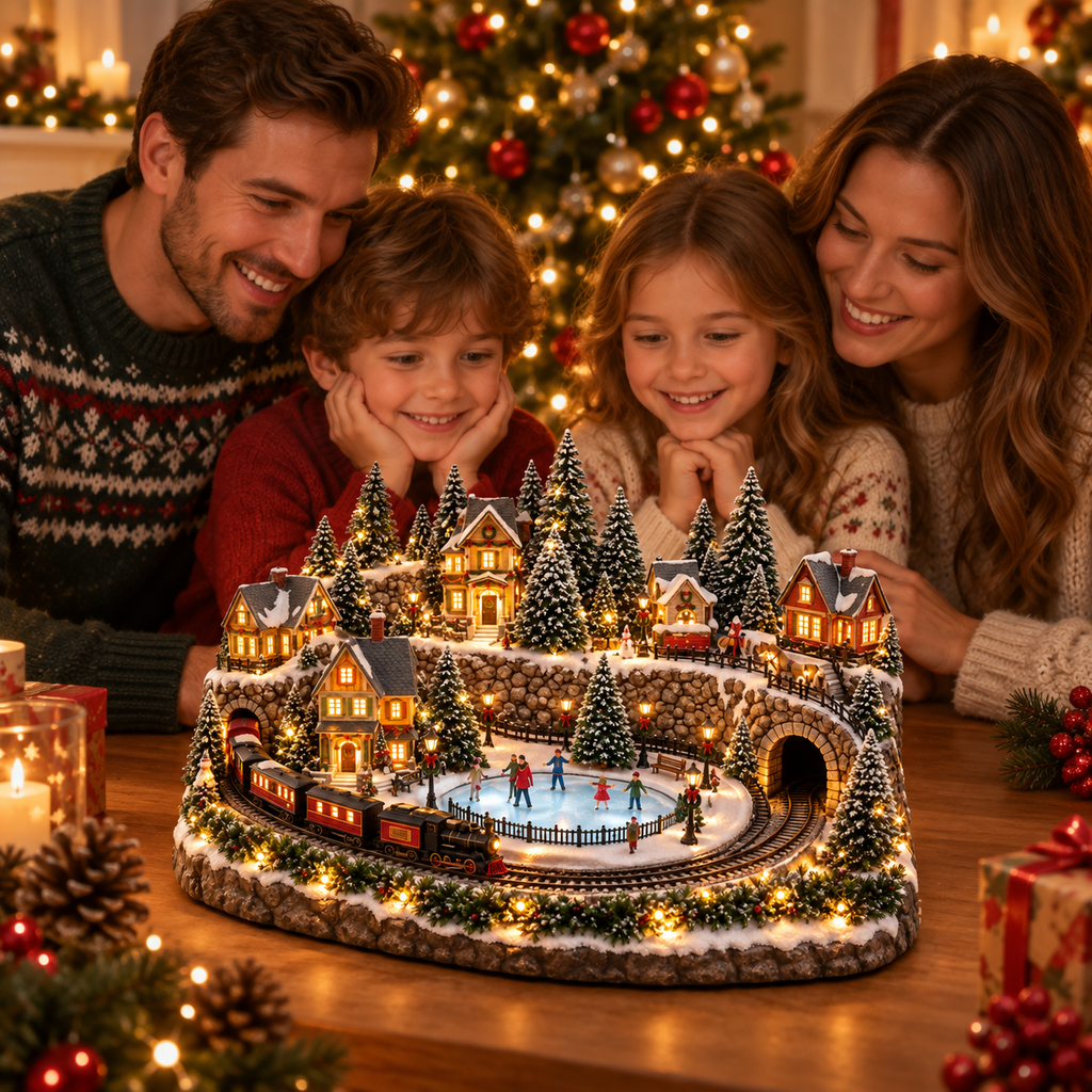 Lighted & Animated Christmas Village Collection ✨ - main view