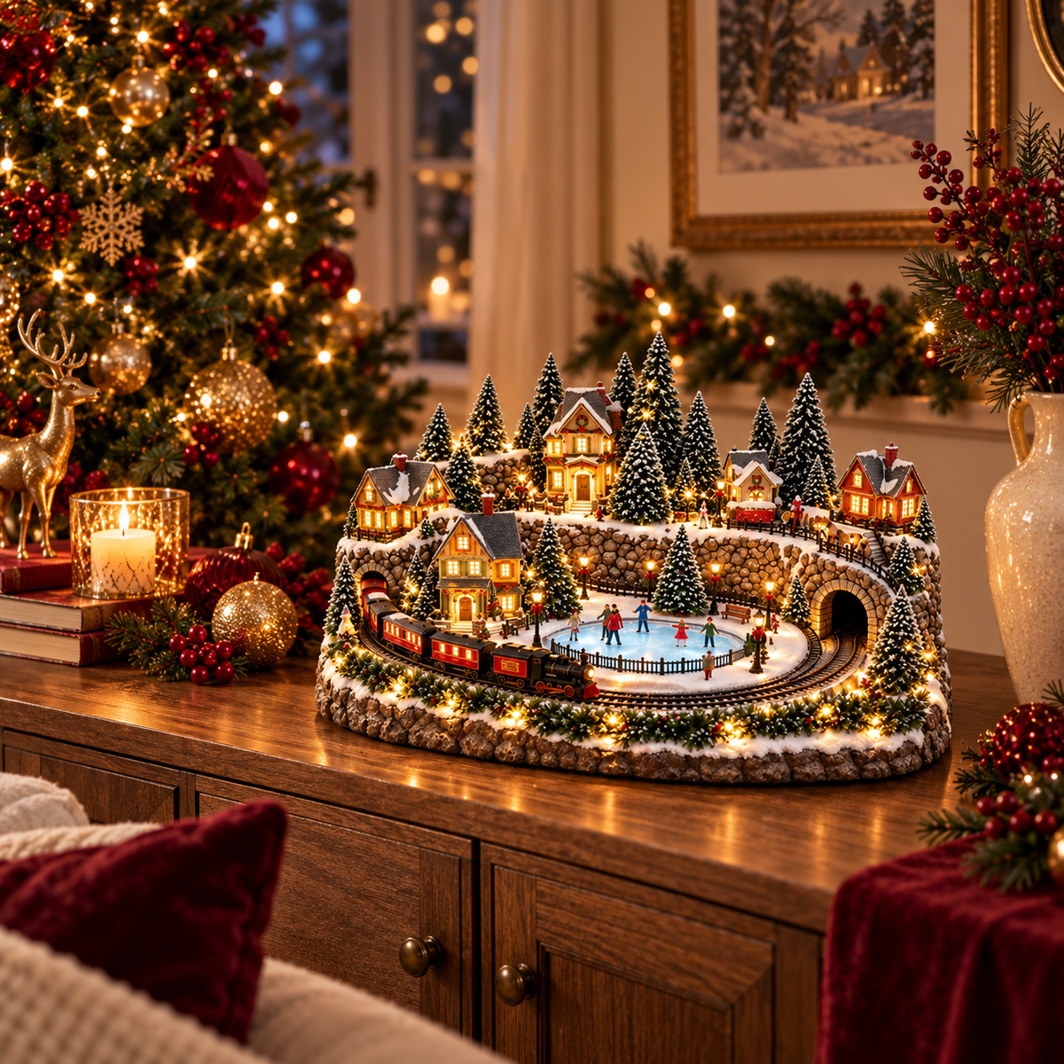 Lighted & Animated Christmas Village Collection ✨ - view 13